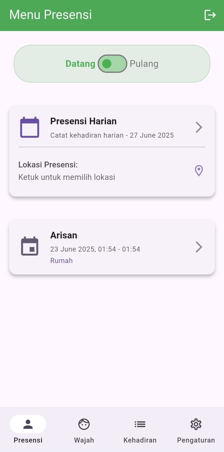 Menu Utama